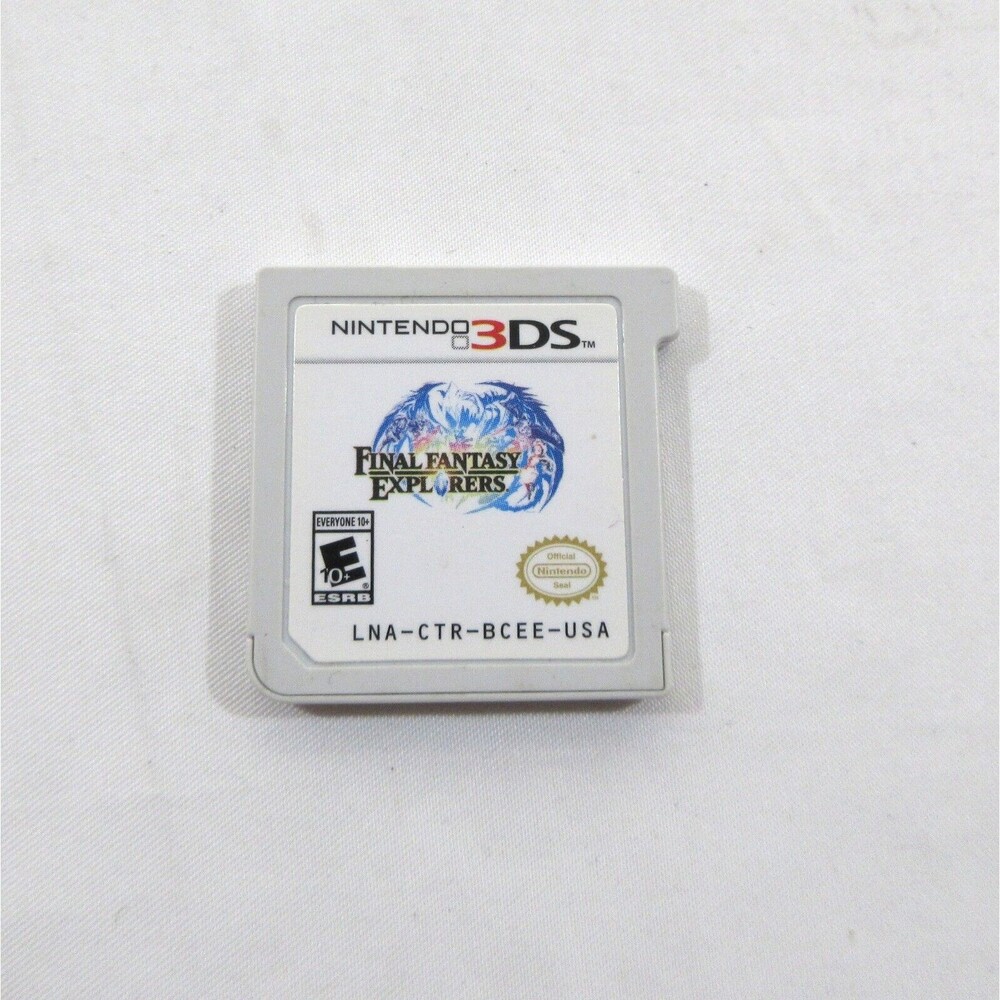 Final Fantasy Explorers (Nintendo 3DS, 2016) CARTRIDGE Game ONLY Authentic